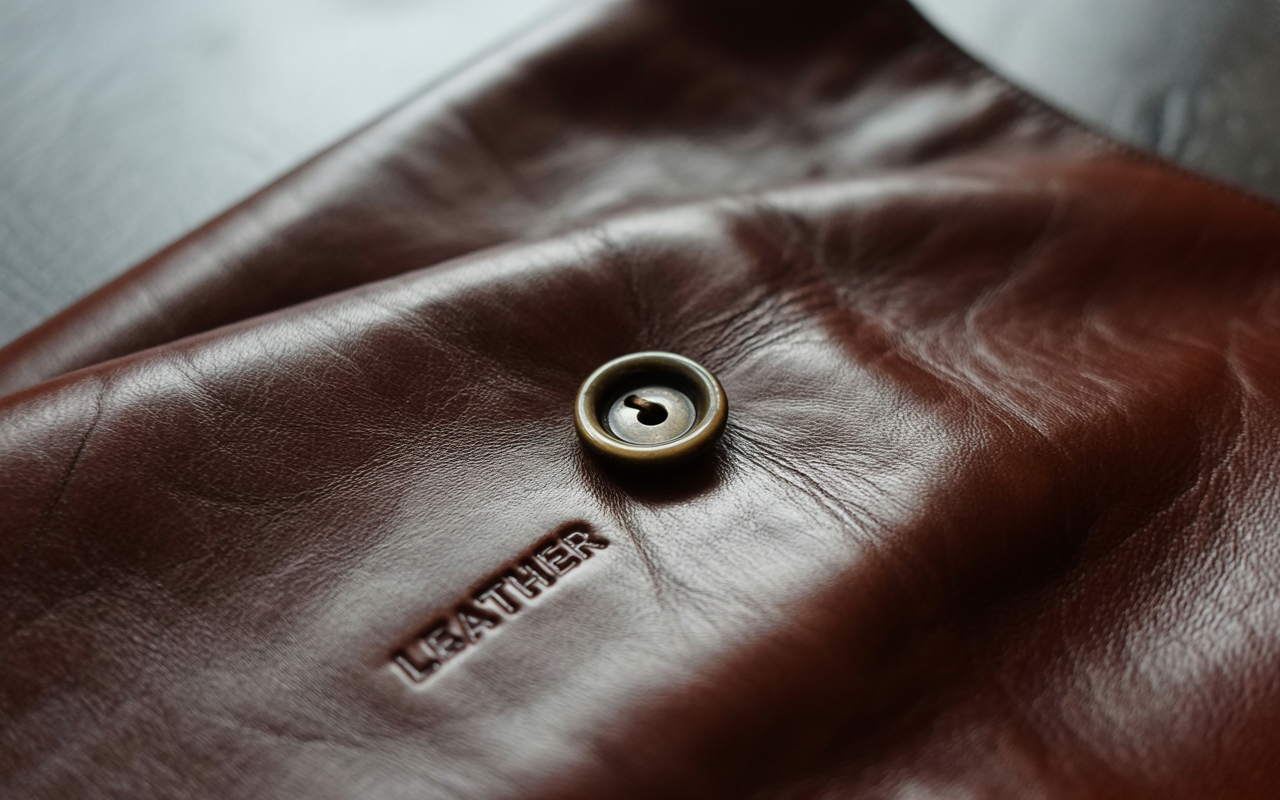 Acacia‑Tanned Leather
